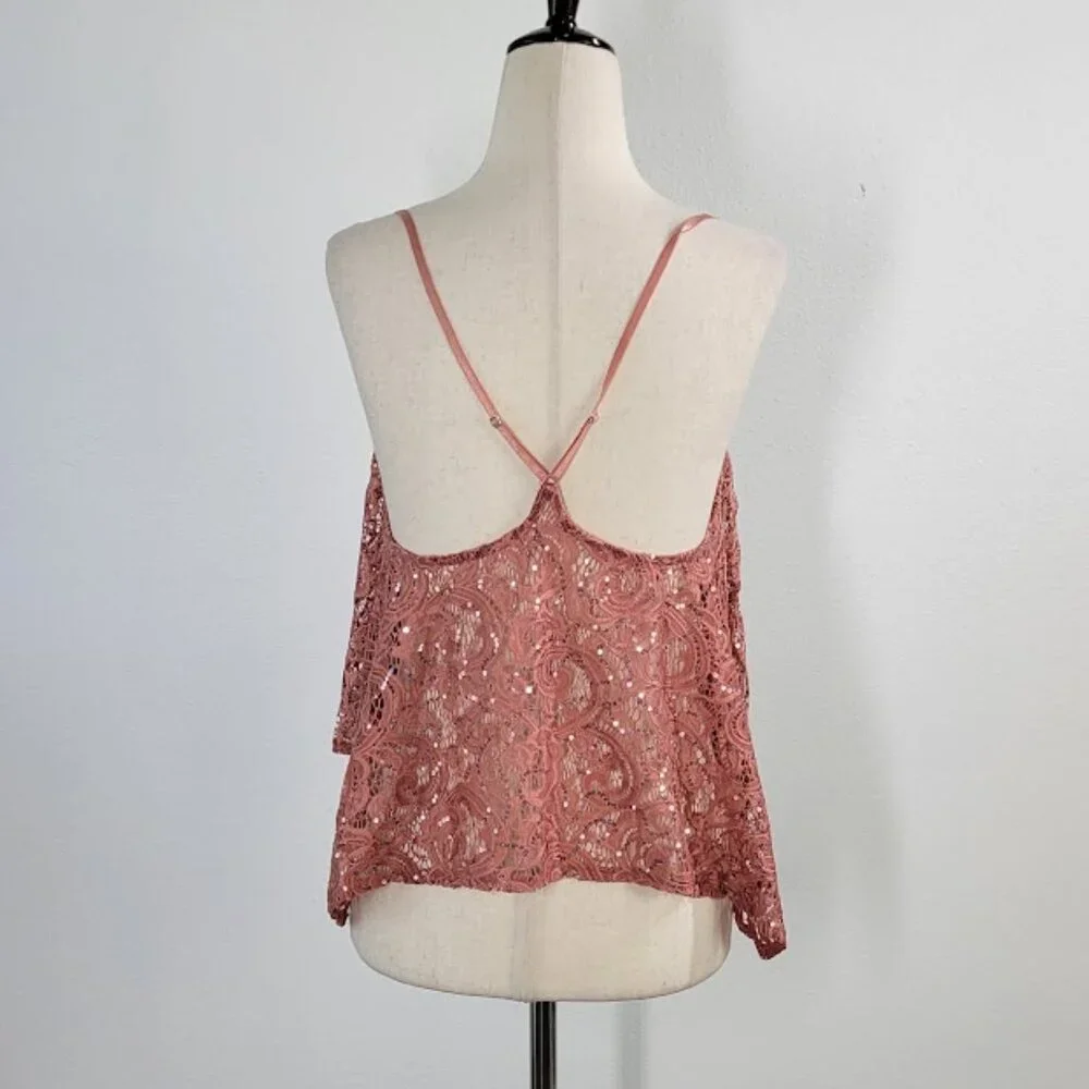 FREE PEOPLE best idea cami top Sz S NEW - Picture 4 of 8